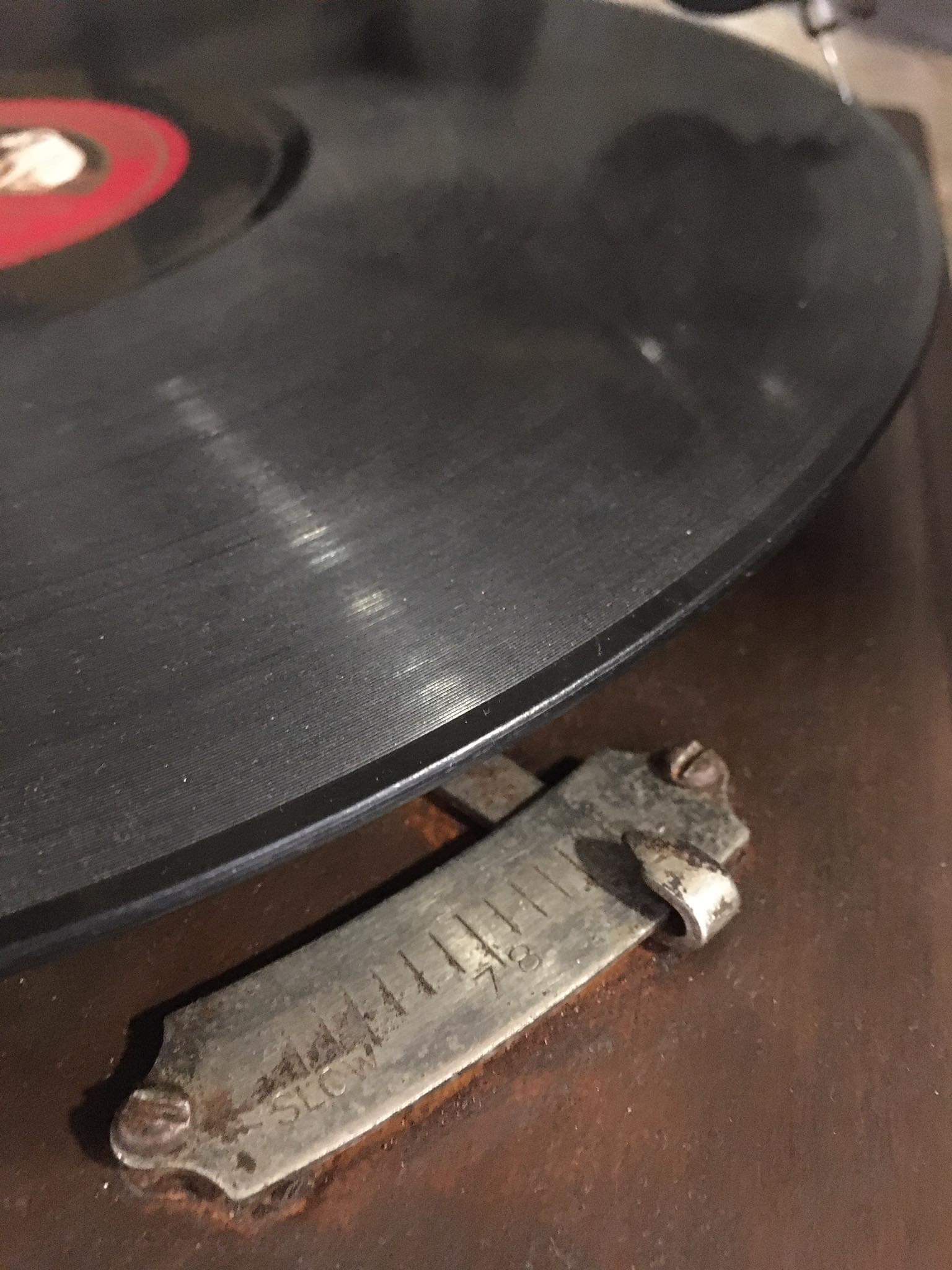 Acheter Gramophone doré en laiton et bois tourne-disques Vintage