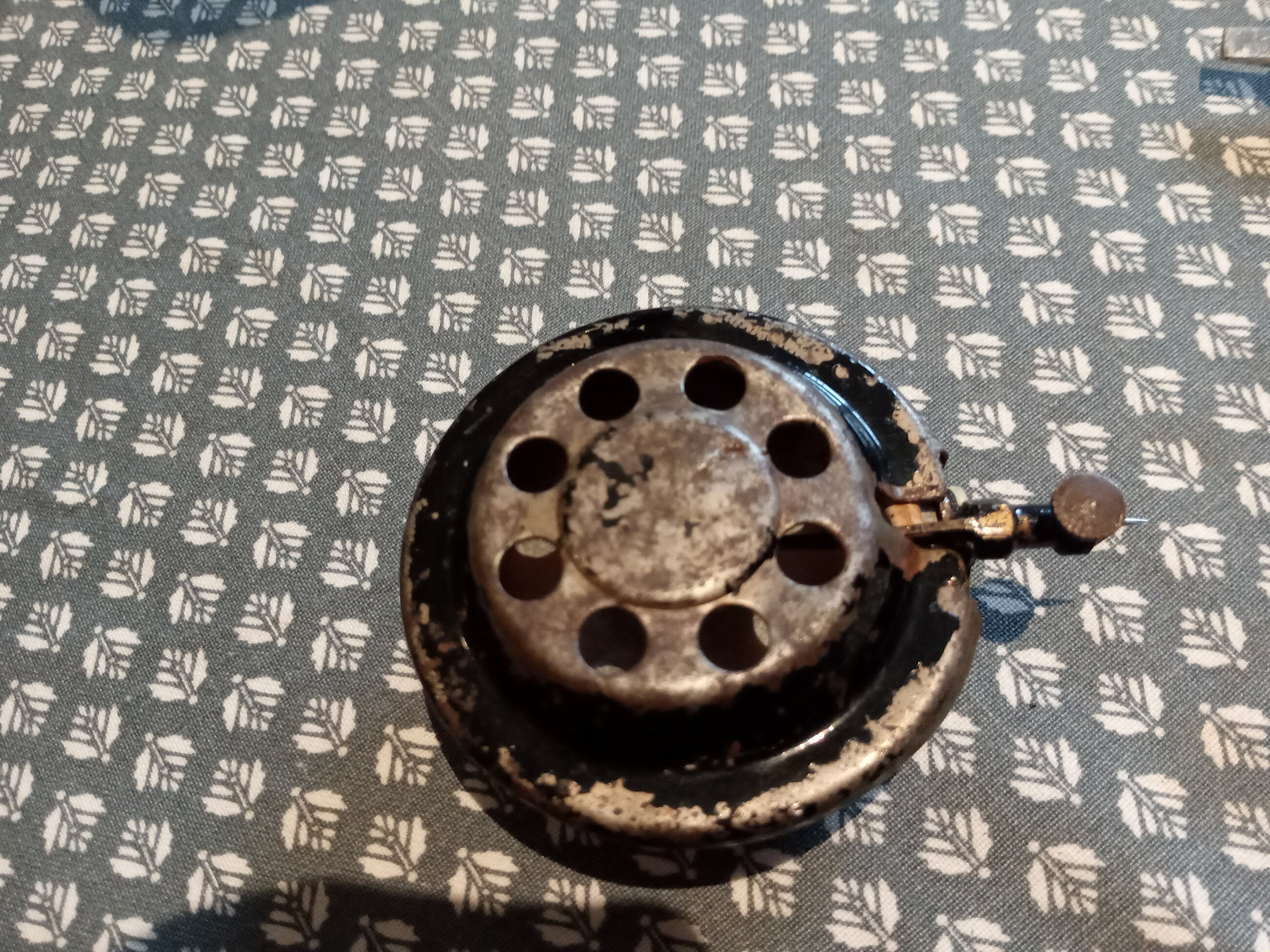 Jouet Ancien Gramophone Phonographe – Avec Disques Enfantins 78 Tours