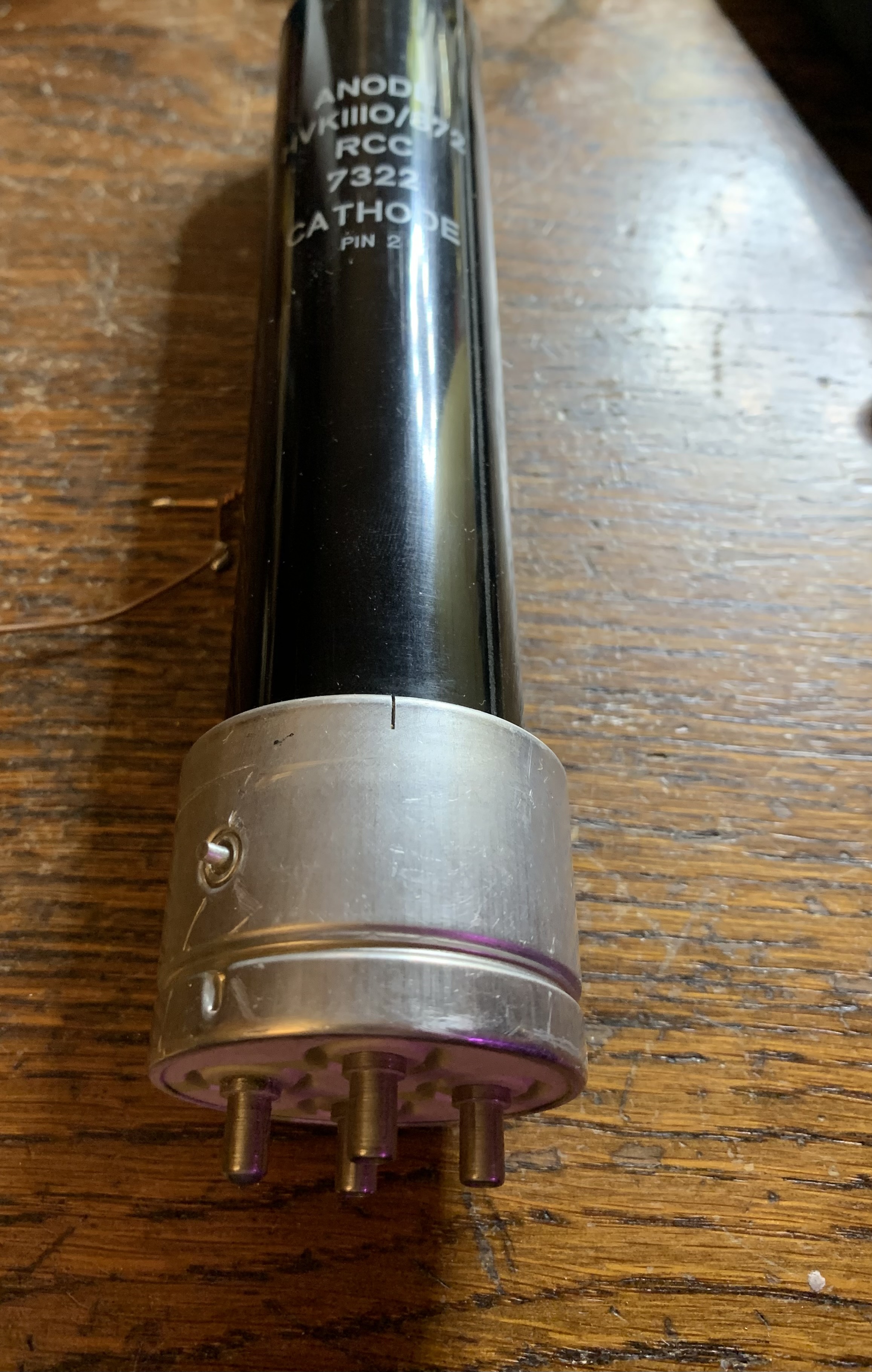 Tube électronique Miniature Philips 5902 - NOS (New Old Stock) - Lot De 1 Tube - Tir14