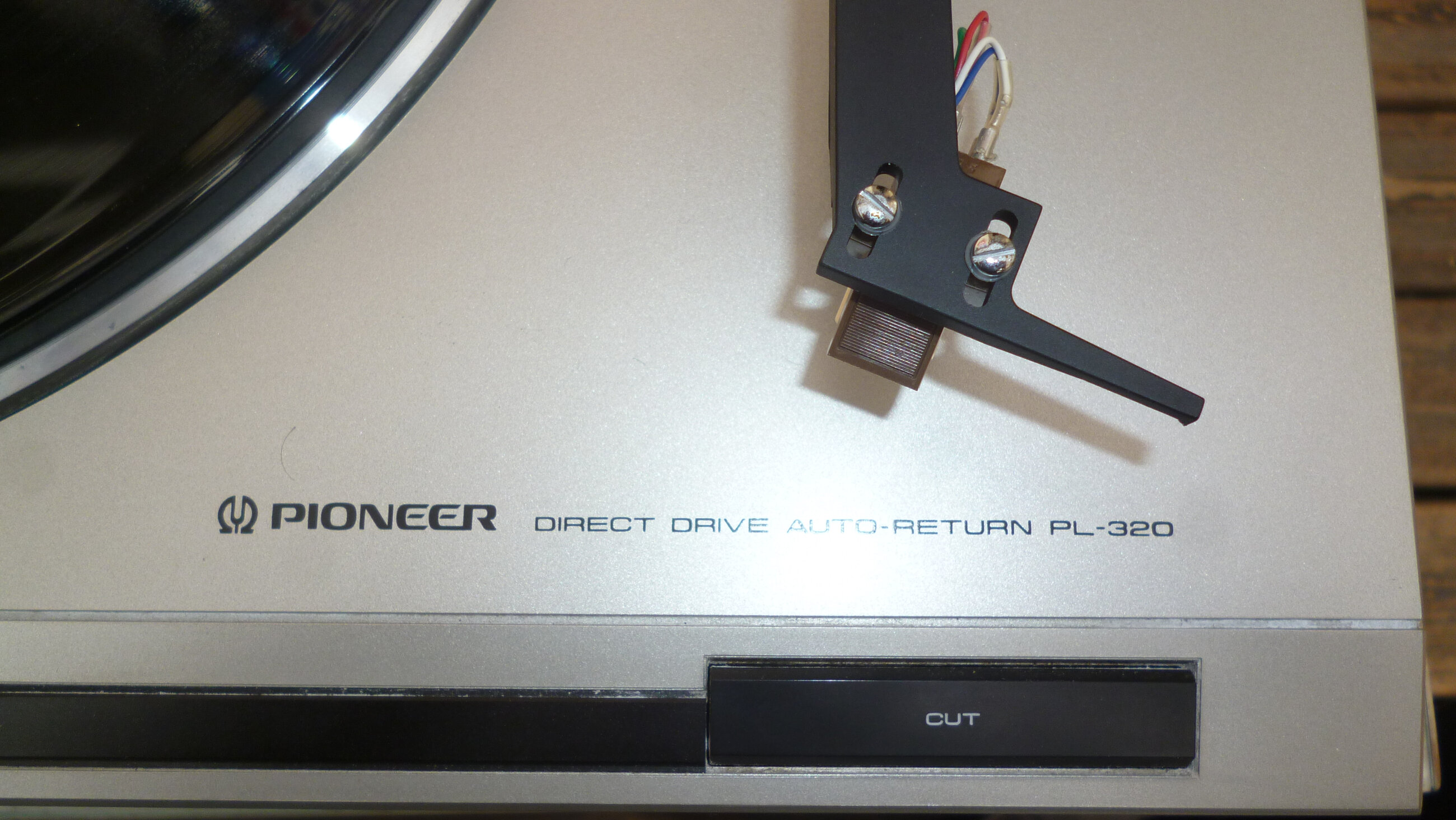 Platine Vinyle Pioneer PL 320 - Argentée - Occasion - Problème Vitesse