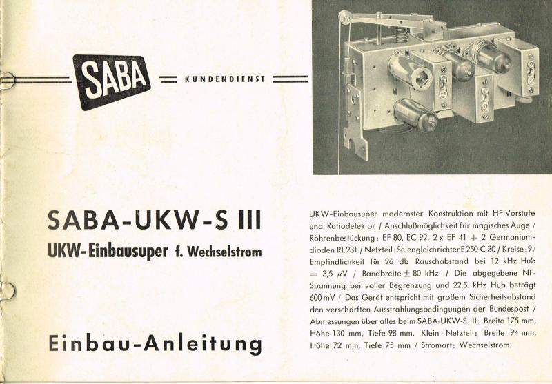 R Saba Api Saba 582WK RO - Modèles/marques - Forum Retrotechnique