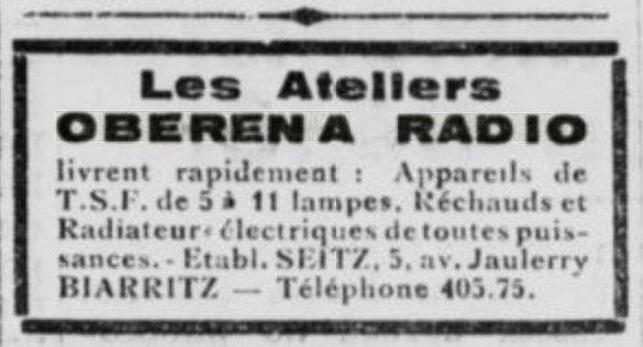La Gazette de Biarritz-Bayonne et Saint-Jean-de-Luz, 10 juillet 1941