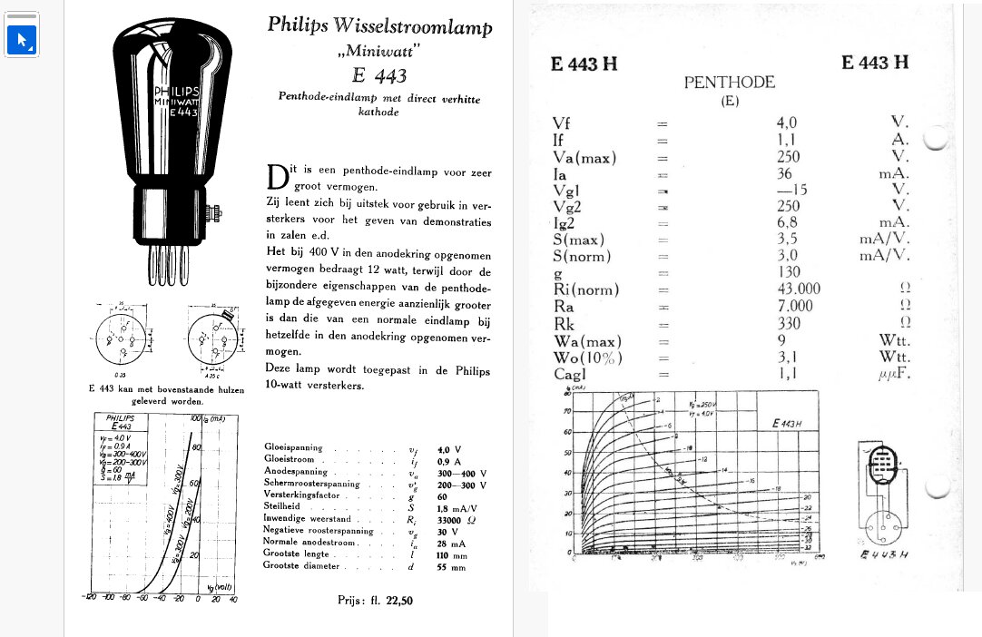 Difference entre le tube BF E443 et le E 443 H - Technique - Forum ...