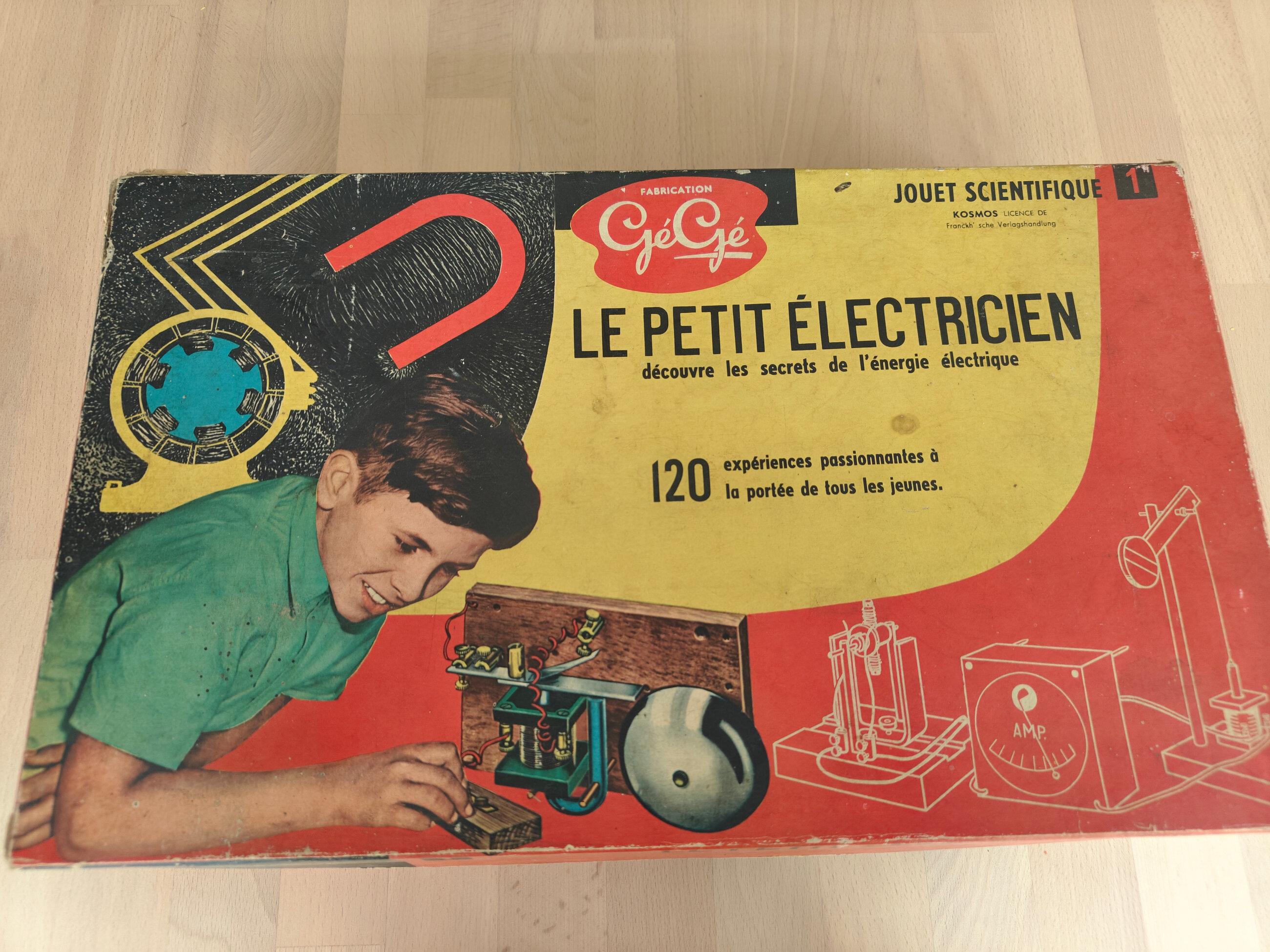 Jeu Enfant Ancien Gege – L'Électricien – Occasion