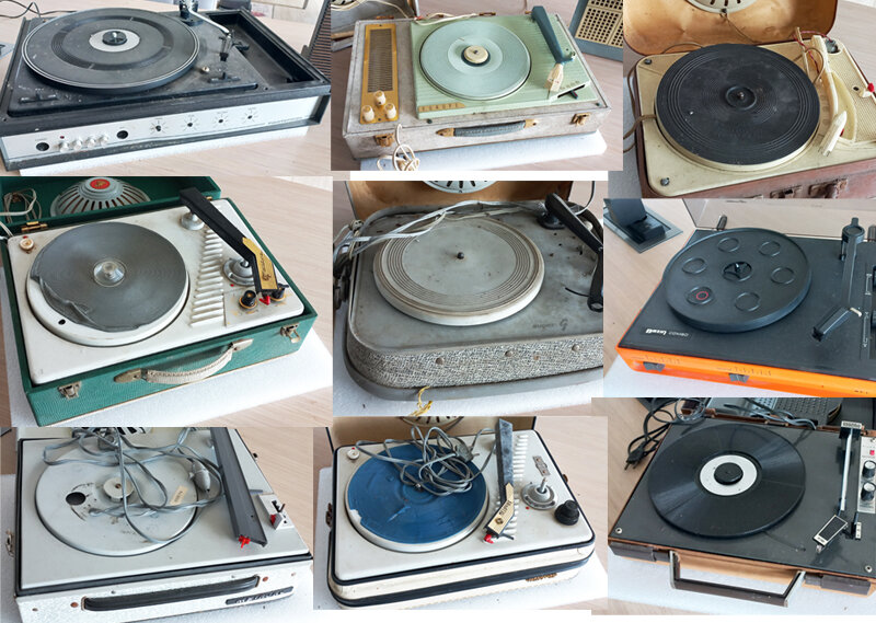 Protelx GPO Lot de 2 saphirs de Rechange pour Tourne-Disque Memphis