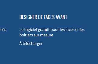 Capture front designer