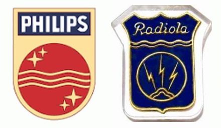 Ecussons Philips Radiola